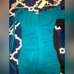 Privy new aqua blue dress